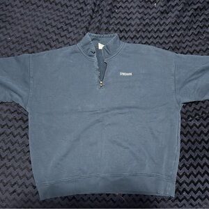 Gymshark Men's Zip Up Gray Sweater